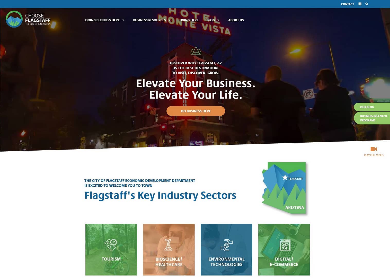 Choose Flagstaff Website