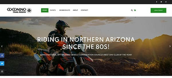 Coconino Trail Riders website