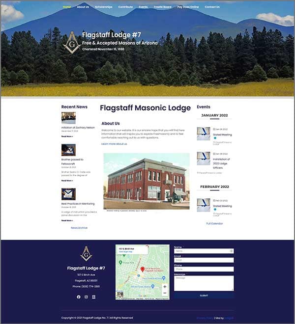 Flagstaff Lodge #7 Website